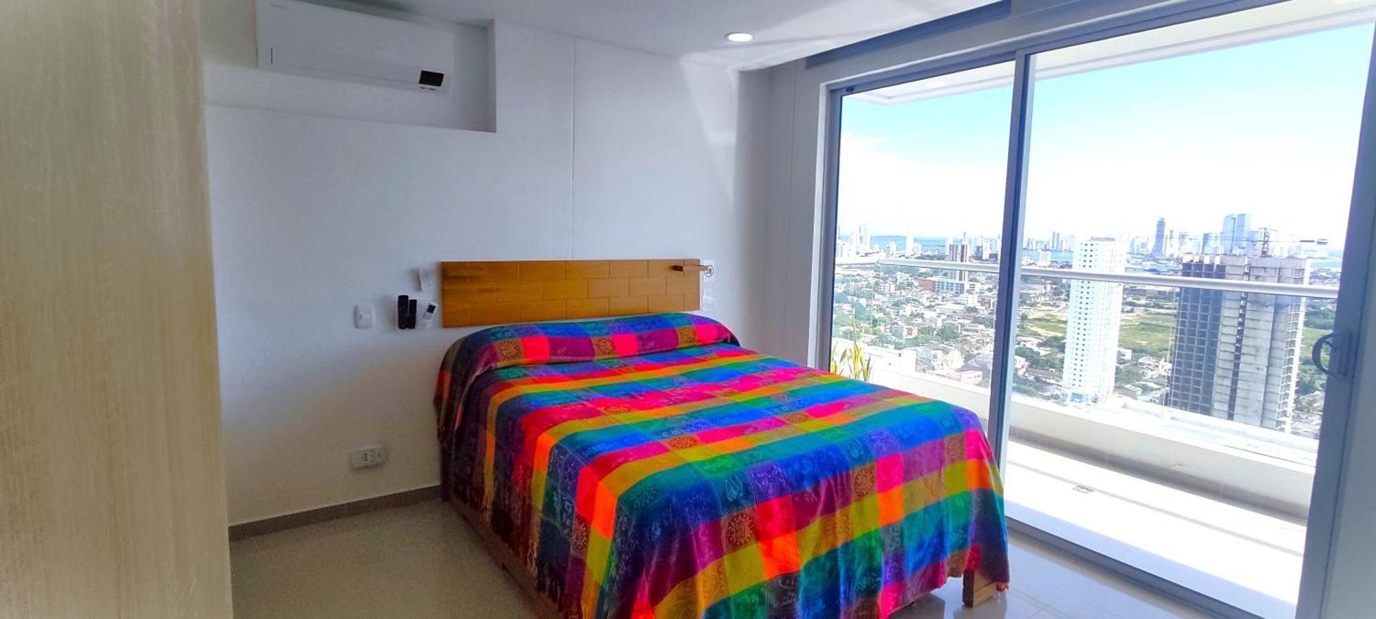 Apartamento P23 Brand New High Floor, Few Blocks To Walled City Steps To Beach Cartagena
