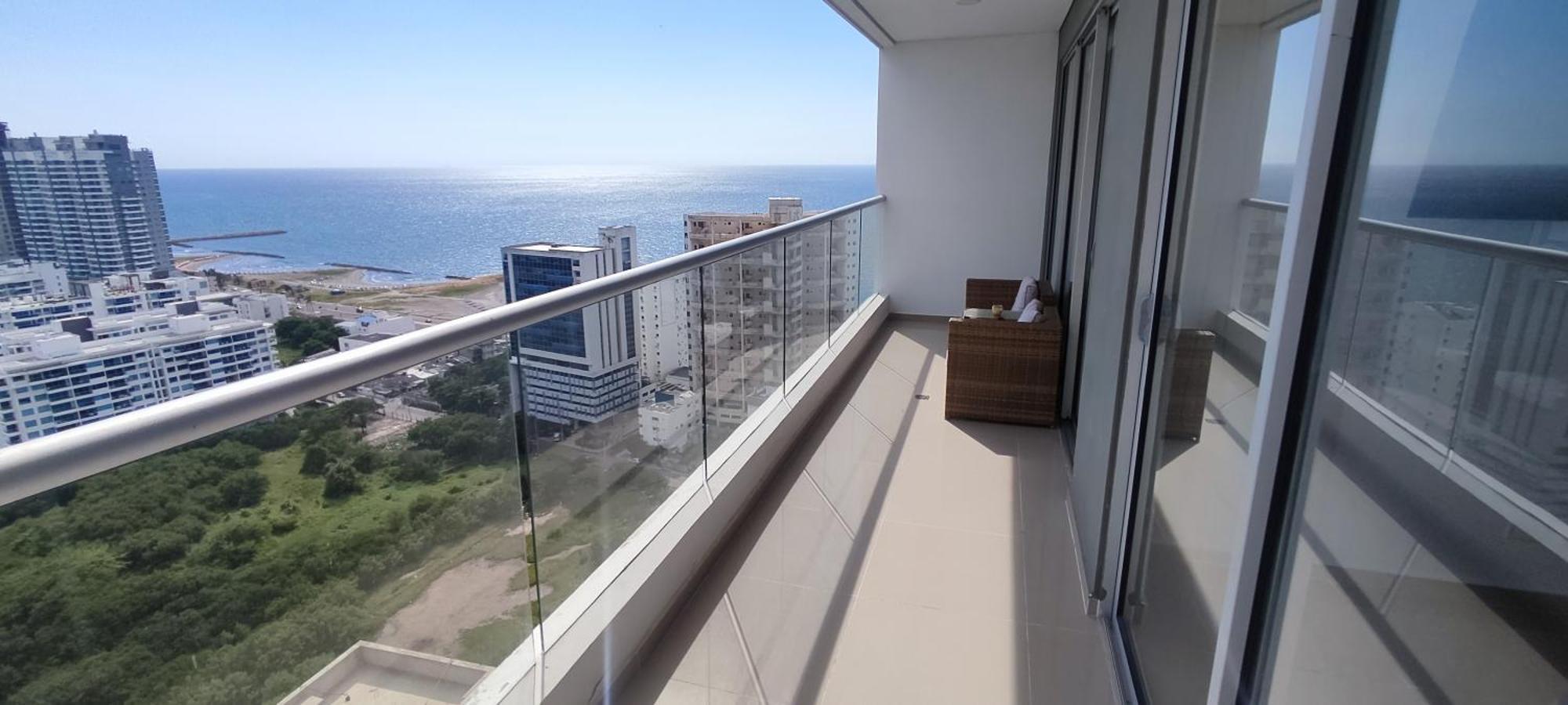 Apartamento P23 Brand New High Floor, Few Blocks To Walled City Steps To Beach Cartagena