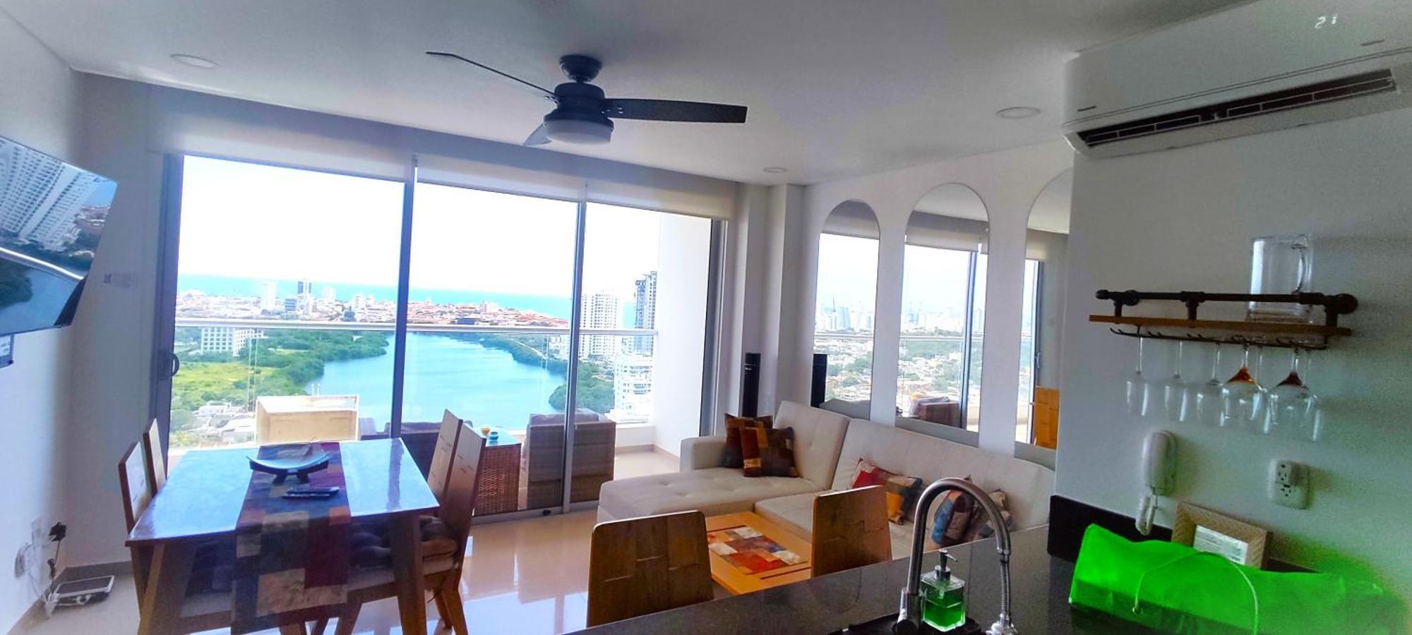 P23 Brand New High Floor, Few Blocks To Walled City Steps To Beach Apartamento Cartagena