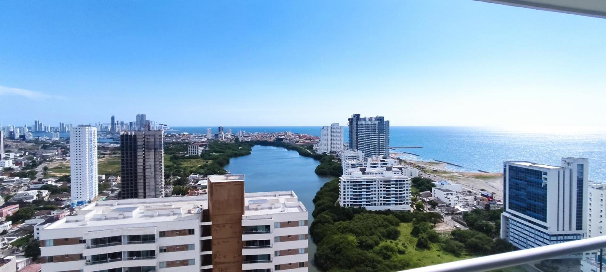 Apartamento P23 Brand New High Floor, Few Blocks To Walled City Steps To Beach